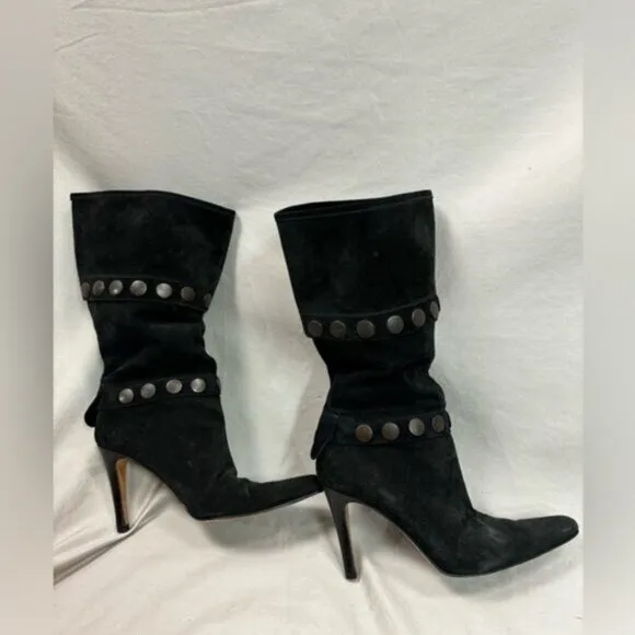 Pedro Garcia Suede Boot Black