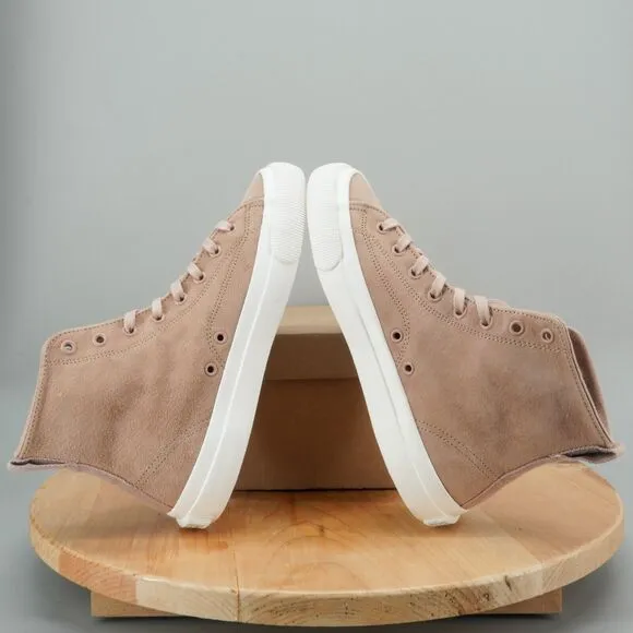 PF Flyers High Tops Womens Size 8 Shoes 'Blush All American' Suede Sneakers NEW