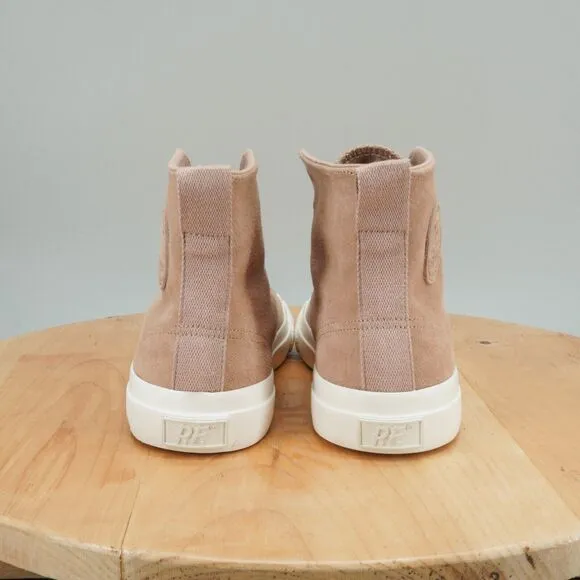 PF Flyers High Tops Womens Size 8 Shoes 'Blush All American' Suede Sneakers NEW