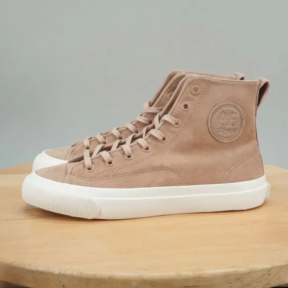 PF Flyers High Tops Womens Size 8 Shoes 'Blush All American' Suede Sneakers NEW