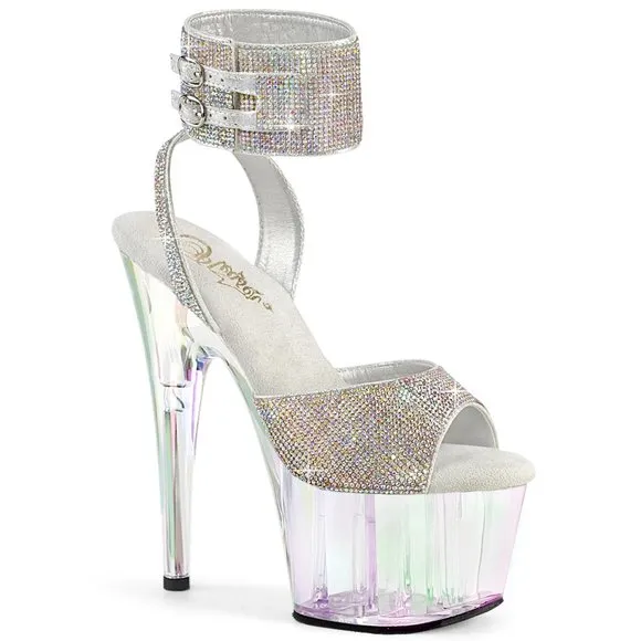 Platform Rhinestone High Heel Shoes