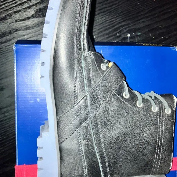 Polo by Ralph Lauren Men's Black Leather Boots
