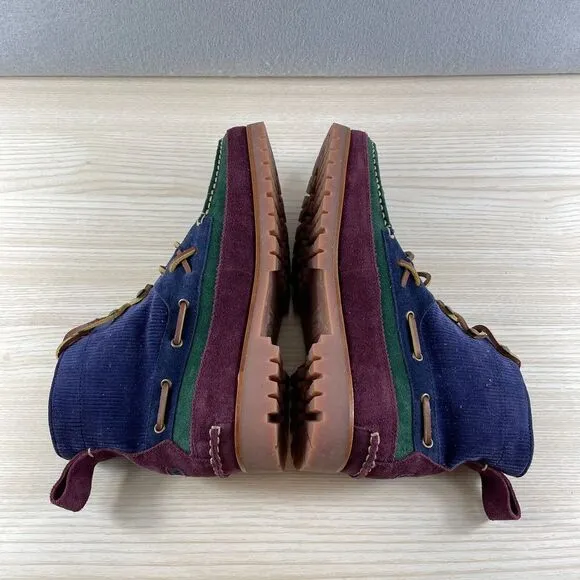 Polo Country Ralph Lauren Ranger Suede‎ Boots Size 10.5 Multicolor Sportsman