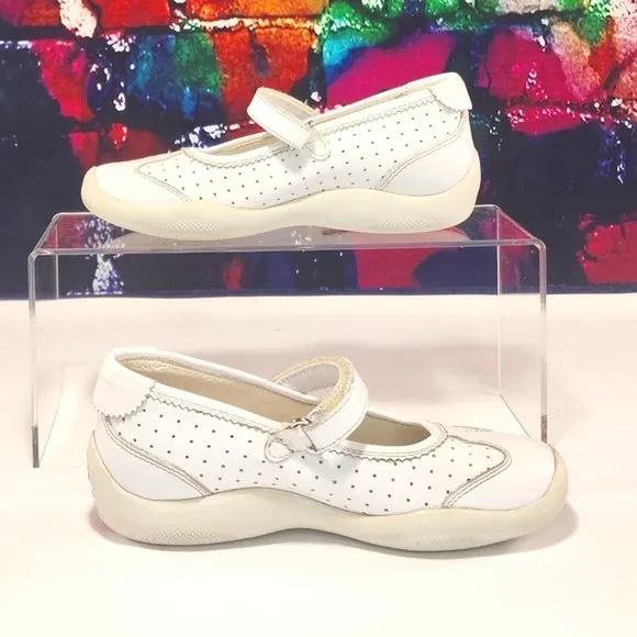 PRADA – Sneakers, white, Napa leather, includes box, size 27 EU