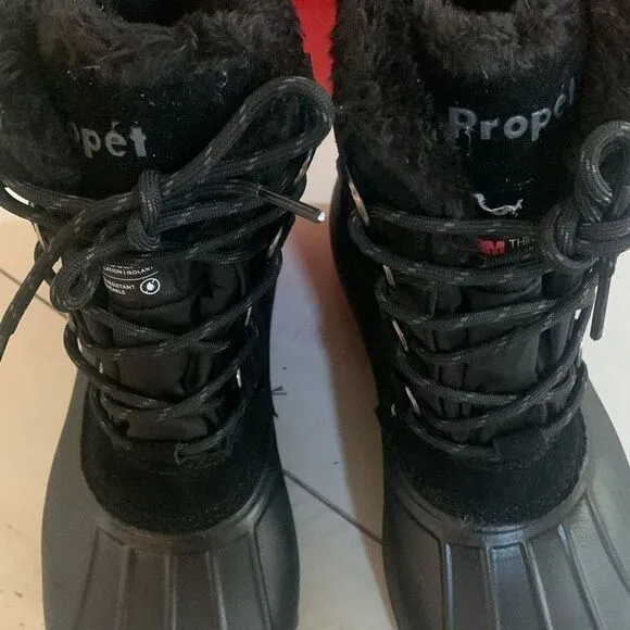PROPET NIB Black Boots 8W
