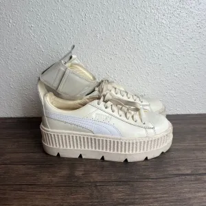 PUMA X Rihanna Fenty Ankle Strap Creepers Platform Shoes Vanilla Ice Womens Sz 7