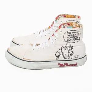 R. Crumb Mr. Natural 2009 X Vans Collab Rare Sk8-Hi Sneakers, Women's US 7.5