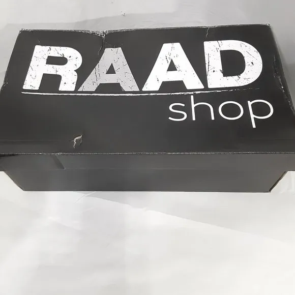 RAAD SKULL MANDALA SNEAKERS SIZE MENS 9.5 WOMENS 11 EU 43 SHOES SKATER URBAN