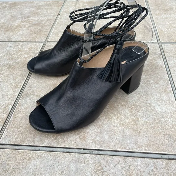 RACINE CARRÉE black leather shoes