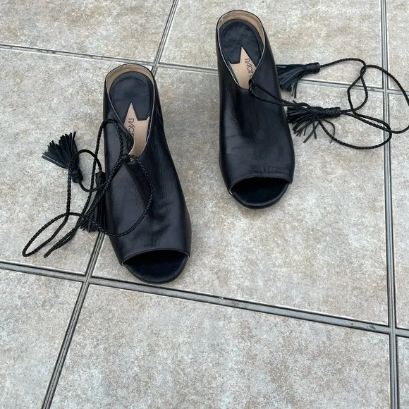 RACINE CARRÉE black leather shoes