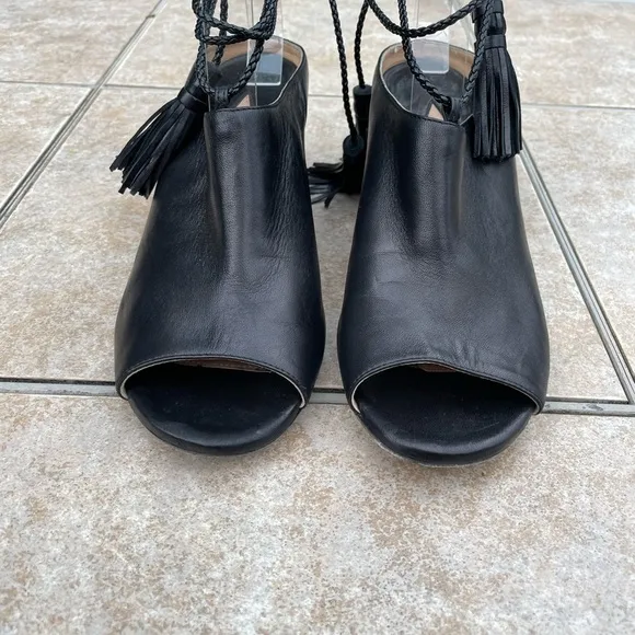 RACINE CARRÉE black leather shoes