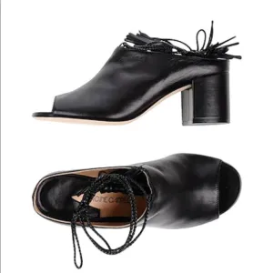 RACINE CARRÉE black leather shoes