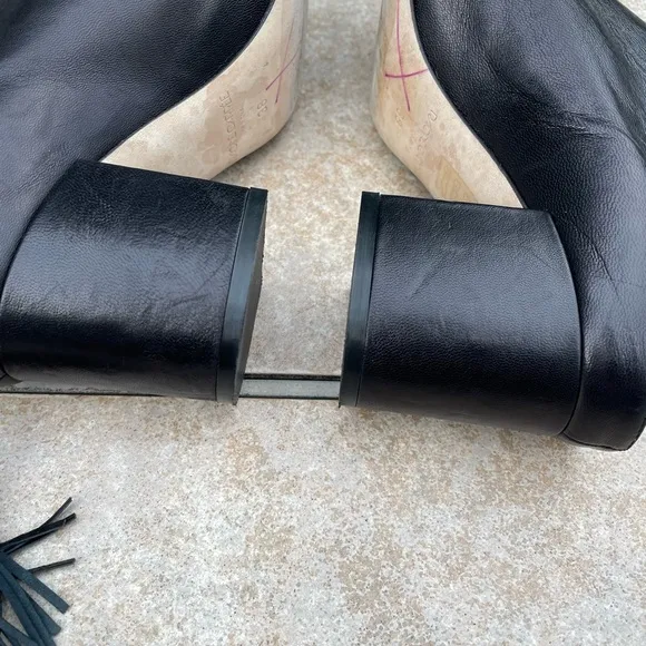 RACINE CARRÉE black leather shoes