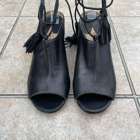 RACINE CARRÉE black leather shoes