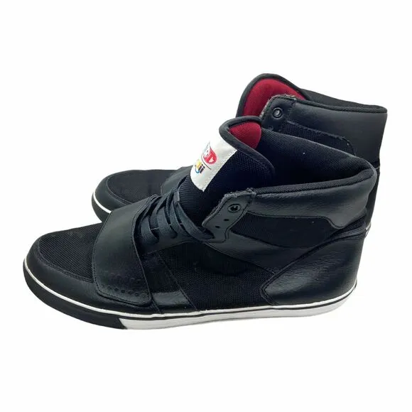Radii Sneakers Skate Shoes Men's FM1073 Black Synthetic Lace Up Mid Top Size 13