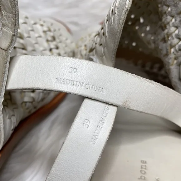 Rag &amp; Bone Wyatt woven leather sandals