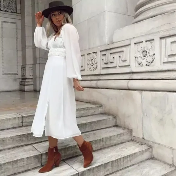 “RAMBLE” Split Suede Boots