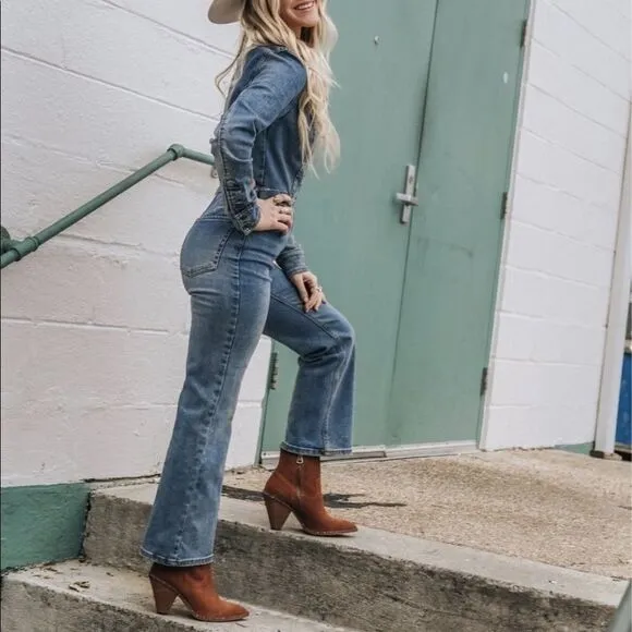 “RAMBLE” Split Suede Boots
