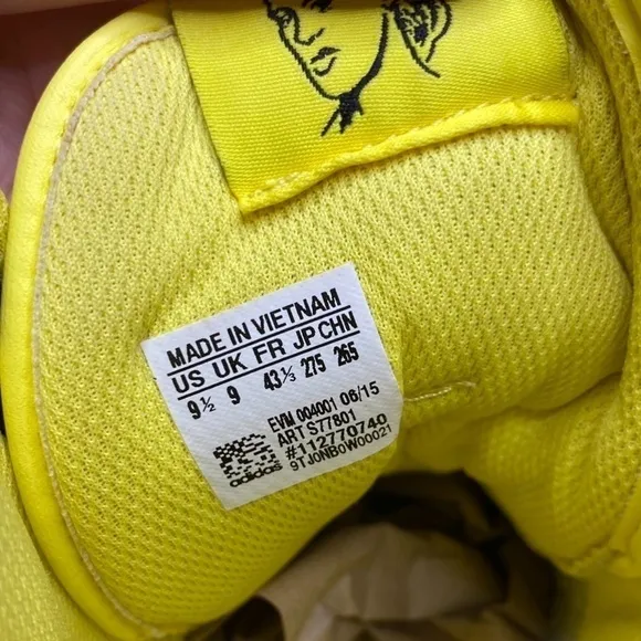 RARE Adidas X Jeremy Scott Spell-out Sneakers