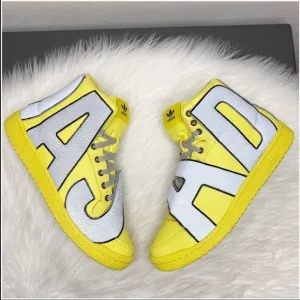 RARE Adidas X Jeremy Scott Spell-out Sneakers