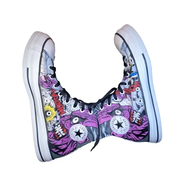 RARE Converse x DC Comics Two Face High Tops - Men’s 11 / Women’s 13