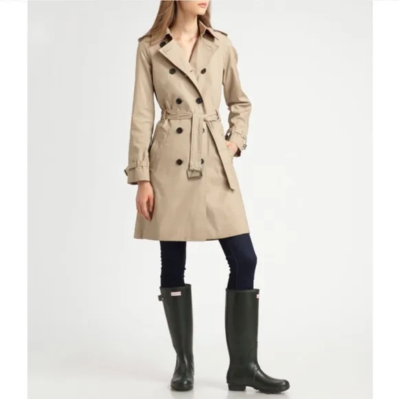 RARE Hunter Classic Trench Coat!