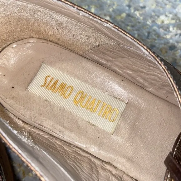 RARE!!!!! Siamo Quattro cork platform shoes 7.5/8 🇮🇹