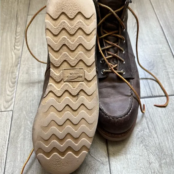 Red Wing Brown Leather Men's Boots