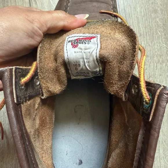 Red Wing Brown Leather Men's Boots
