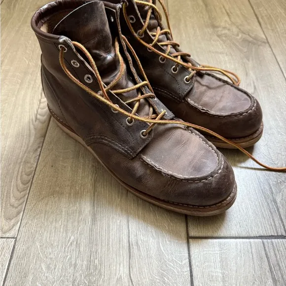 Red Wing Brown Leather Men's Boots