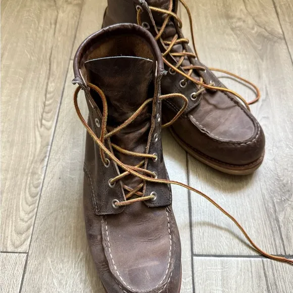 Red Wing Brown Leather Men's Boots