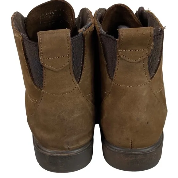Red Wing Mens 8.5 Classic Moc Toe Boots Chukka Ankle Leather Brown Lace Up