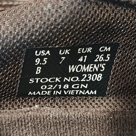 Red Wing ComfortPro Women's Slip-On Safety Shoes Size 9.5 Brown