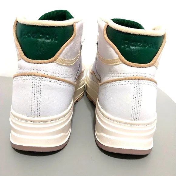 Reebok Club C Geo Mid Platform Sneakers, NWT, Size 8.5|EUR 39