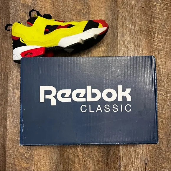 Reebok InstaPump Fury OG Retro 2019 Citron Yellow Red
