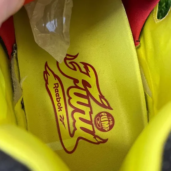 Reebok InstaPump Fury OG Retro 2019 Citron Yellow Red