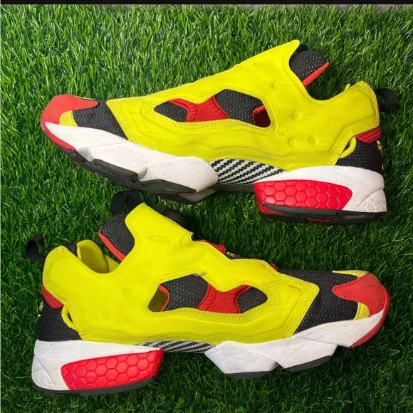 Reebok InstaPump Fury OG Retro 2019 Citron Yellow Red