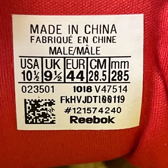 Reebok InstaPump Fury OG Retro 2019 Citron Yellow Red