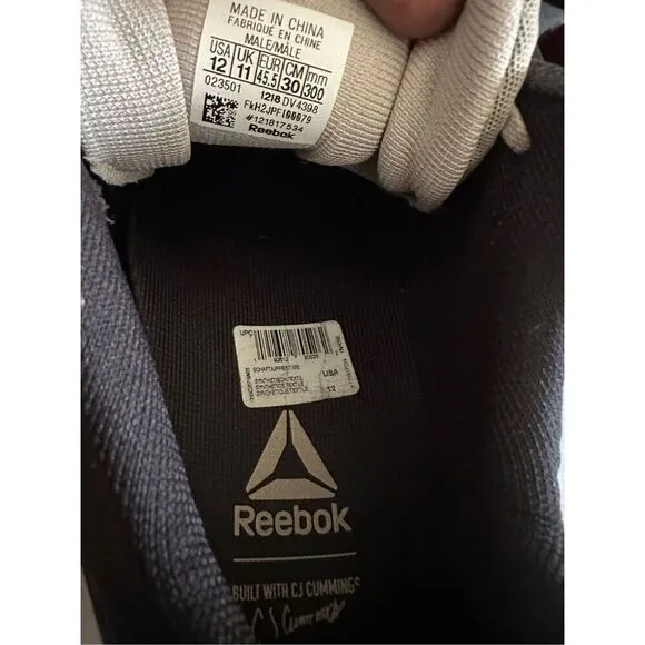 Reebok Legacy Lifter White Black size 12.