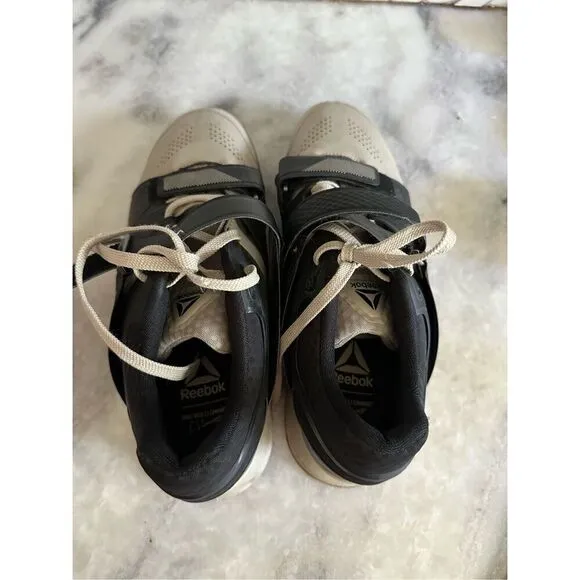 Reebok Legacy Lifter White Black size 12.