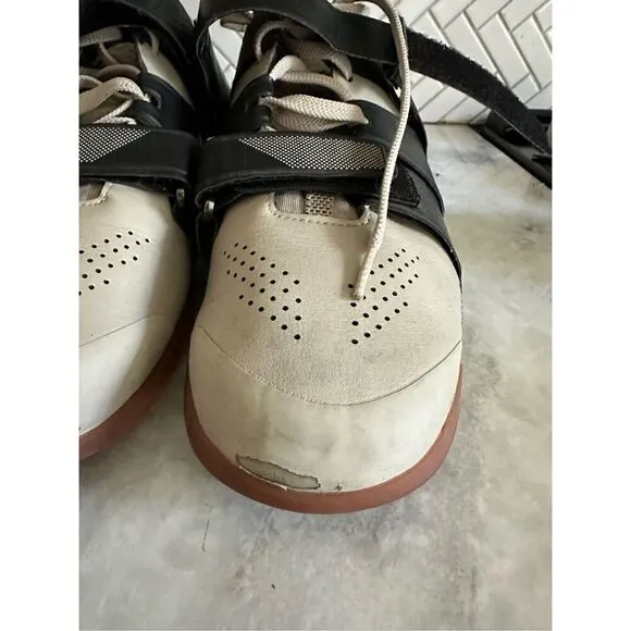Reebok Legacy Lifter White Black size 12.