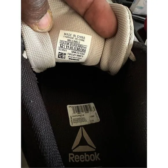 Reebok Legacy Lifter White Black size 12.