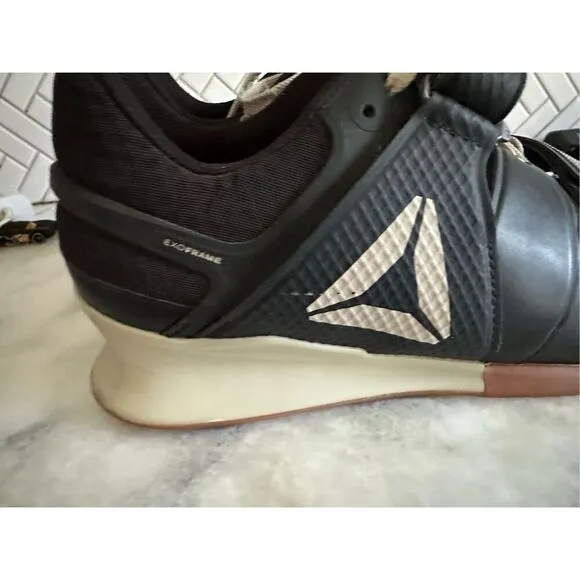 Reebok Legacy Lifter White Black size 12.