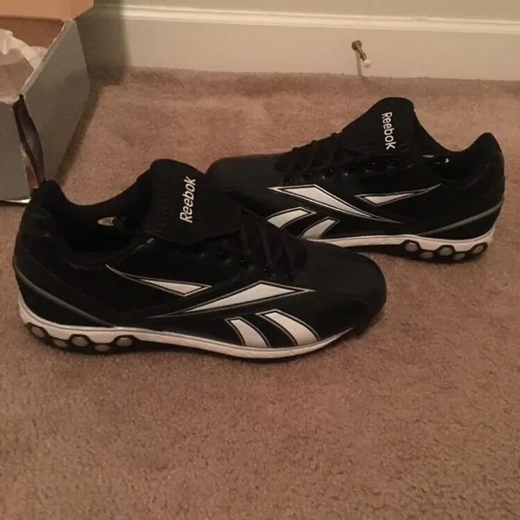 REEBOK Men's Baseball Softball Cleats High &amp; Low Hexmetal Sports Shoes Sz 15