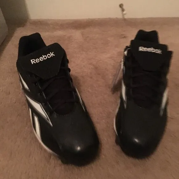 REEBOK Men's Baseball Softball Cleats High &amp; Low Hexmetal Sports Shoes Sz 15
