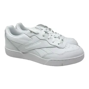 Reebok Men’s BB 4000 II Premium Leather Basketball 100033737 White/Grey Size 12