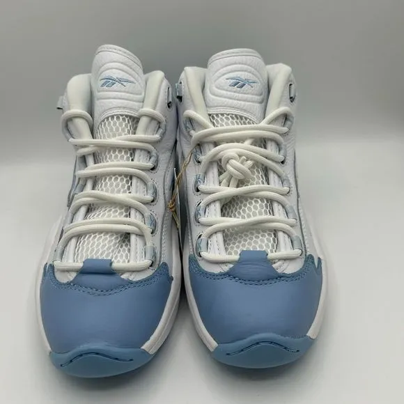 Reebok Question Mid Basketball Sneakers Retro Shoes Juniors Size 5.5