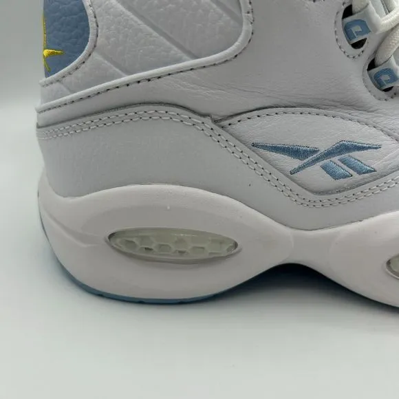 Reebok Question Mid Basketball Sneakers Retro Shoes Juniors Size 5.5