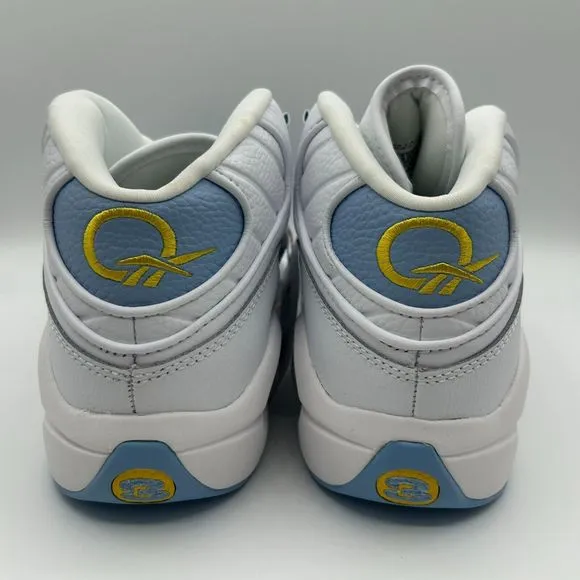 Reebok Question Mid Basketball Sneakers Retro Shoes Juniors Size 5.5
