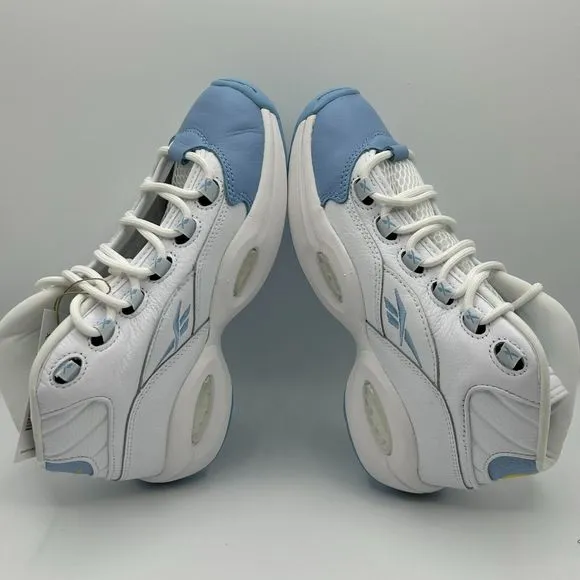 Reebok Question Mid Basketball Sneakers Retro Shoes Juniors Size 5.5
